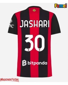 AC Milan Ardon Jashari #30 Tricou Fotbal Replică 2026-27 Femei Acasa AC Milan Ardon Jashari #30 Tricou Fotbal Replică 2026-27 Femei Acasa